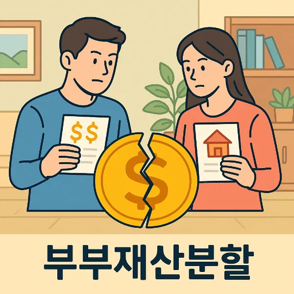 내연녀소송, 부부재산분할